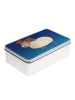 Mr. & Mrs. Panda Geschenkbox Sternzeichen Widder ohne Spruch in Sternenhimmel Blau