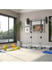HOMCOM Hanteln Set,130cm x 28cm x 28cm,mehrfarbig