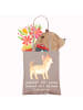 Mr. & Mrs. Panda Tote Bag Chihuahua Moment mit Spruch in Braun Pastell
