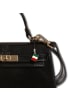 Florence Florence Handtasche Leder schwarz ca. 23cm