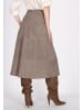 DreiMaster Women Skirt in taupe grey