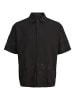 Jack & Jones Hawaii-Hemd in Black Beauty