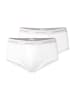 CECEBA Slip 2Er Pack New Classics in weiß-hell-uni