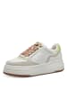 Tamaris Plateau Schnürschuhe in Weiß