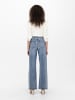 ONLY High Waist Denim Stretch Jeans Wide Leg ONLJUICY in Blau