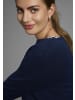 Laura Scott Strickpullover in marine melange