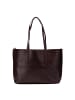 Liebeskind Berlin Monogram Schultertasche Leder 47 cm burgundy