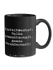 Mr. & Mrs. Panda Becher Spruch Stiefschwester Freundschaft mit S... in Schwarz