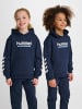 Hummel Kapuzenpullover Hmljr Logo Lebensstil Kinder in DRESS BLUES