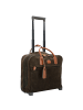 BRIC`s Life 2-Rollen Businesstrolley 38 cm Laptopfach in olivgruen