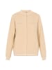 DreiMaster Maritim Damen Cardigan in Beige Weiss Streifen