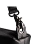 Mandarina Duck Mellow Leather Schultertasche Leder 30 cm nero