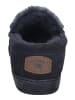 Warmbat Hausschuhe Grizzly Suede GRZ4410-45 in blau
