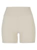 Urban Classics Urban Classics Damen Ladies Recycled High Waist Cycle Hot Pants in softseagrass