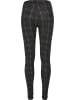 Urban Classics Urban Classics Damen Ladies Soft AOP Leggings in blackcheck