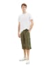 Tom Tailor Shorts Max Fit Hose Seitliche Taschen in Olive