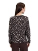 Betty Barclay Blusenshirt mit Gummizug in Braun/Beige