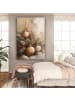 OnlyWow Leinwand Bilder Goldfarben