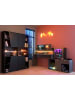 58 aufm Kessel GAMING Schreibtisch Parisot Work 3-tlg. Holznachbildung Grau/Schwarz