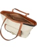 Love Moschino Shopper Love Selle 4044 in Natural Canvas