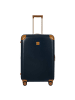 BRIC`s Amalfi - 4-Rollen-Trolley L 76 cm (cream) in blau