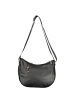 Laura Biagiotti Schwarz PVC Damen Handtasche