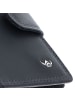 Golden Head Polo Kreditkartenetui RFID Schutz Leder 8 cm marineblau
