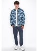 MO Men Jacket in blue multicolor