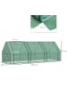 Outsunny Mini Gewächshaus 180L x 90B x 90H cm Grün