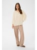 Cream Langarm-Bluse CROma Loose fit in Whisper White