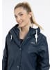 ICEBOUND Damen Regenjacke Mit Teddyfutter in Marine