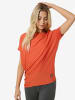 super.natural Merino T-Shirt W YOGA LOOSE TEE in rot