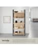 tectake Standregal, inklusive Kippschutz, 62 x 24 x 165,5 cm