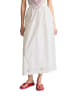 Marc O'Polo DENIM Ausgestellter Spitzenrock in Silky White