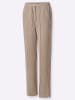 Sieh an! Jersey-Hose in sesam