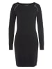 Tamaris Strickkleid in schwarz
