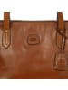 BRIC`s Volterra Schultertasche Leder 28 cm in tobacco