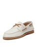 Timberland sportlicher Schnürer Classic Boat in Weiß
