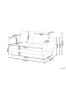 Beliani 2-Sitzer Sofa KJAER in Beige/Schwarz - (W) 155 x (H) 100 x (L) 100 cm