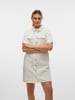 Vero Moda Jeanskleid in Cloud Dancer