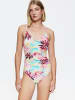 Triumph Badeanzug Summer Fleur in PINK - DARK COMBINATION