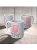 Mr. & Mrs. Panda Teetasse Axolotl Hurra mit Spruch in Grau Pastell