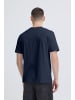 BLEND Rundhalsshirt BHEswin in Dunkelblau