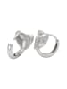 faina Women Huggie Earrings in Silver