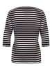 Joy Sportswear T-Shirt CARINA in white/black stripes
