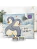 Mr. & Mrs. Panda Duftkerzen Adventskalender Pinguin Bester Kusch... in Weiß