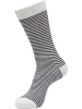 Urban Classics Urban Classics Unisex Fine Stripe Socks 5-Pack in whitesand/black