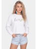 IZIA Women Sweatshirt in White