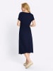 Sieh an! Jersey-Kleid in marine
