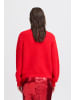 b. young BYMILLER SHORT JUMPER - KNIT Regular fit in Haute Red Melange